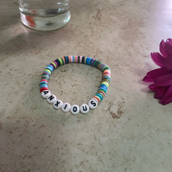 Colorful anxious stretchy bracelet - Picture 3 of 7